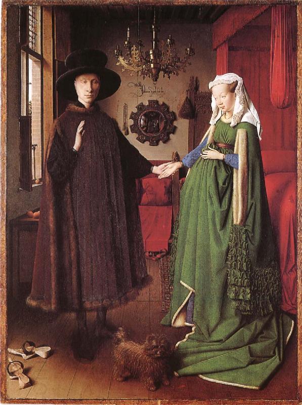 Jan Van Eyck The couple Arnolfinis brollop